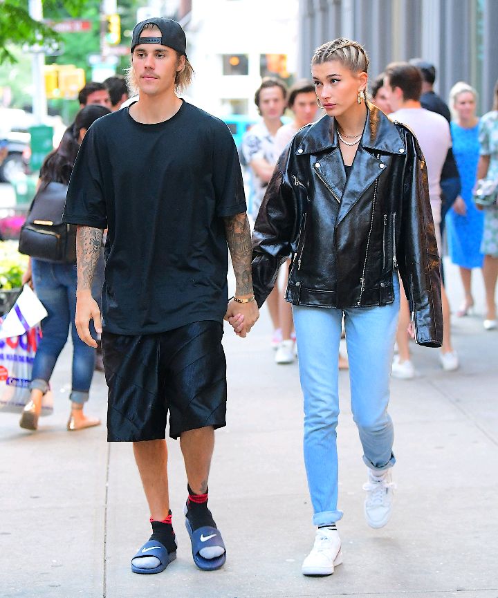 Justin Bieber and Hailey Baldwin 