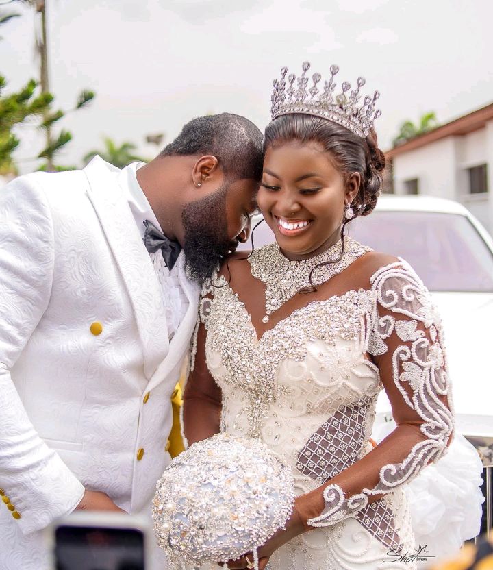 Harrysong and his wife 