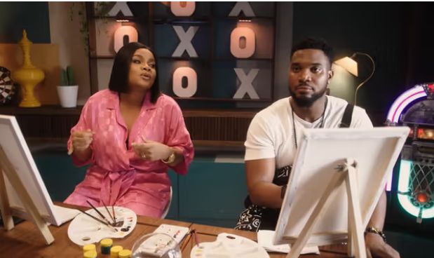 Bimbo Ademoye and Kunle Remi on the latest episode of 'The Buffet'